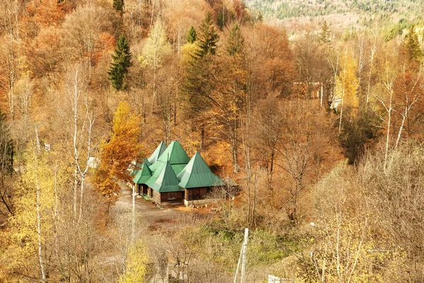 Hermoso paisaje Cárpatos — Foto de Stock