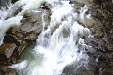 Kayalık yol akan dere