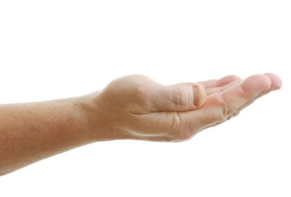 Ανώτερος άνθρωπος του χέρι — Φωτογραφία Αρχείου