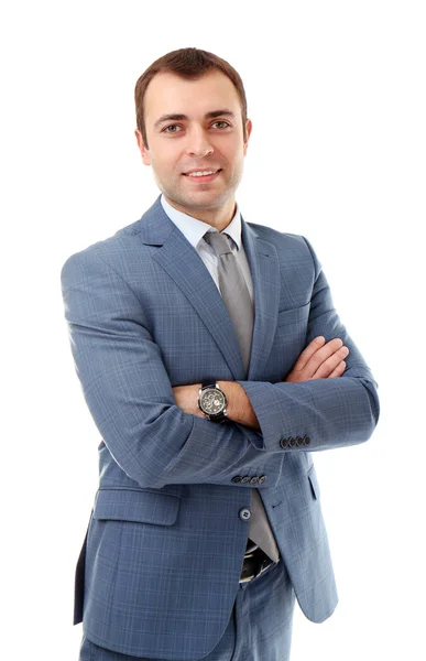 Confident handsome businessman — Stock Photo, Image