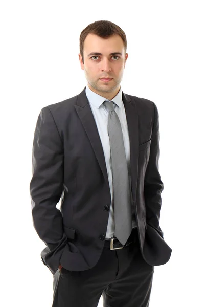 Confident handsome businessman — Stock Photo, Image