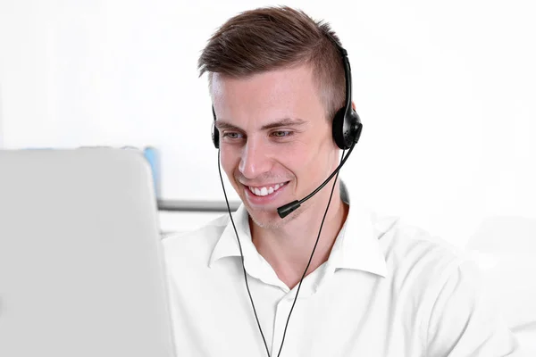 Technical support dispatcher — Stock Photo, Image