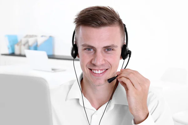 Technical support dispatcher — Stock Photo, Image