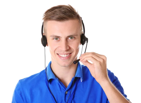 Technical support dispatcher — Stock Photo, Image