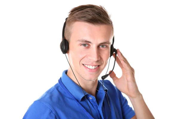 Technical support dispatcher — Stock Photo, Image