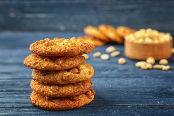 Ízletes földimogyoró a cookie-k — Stock Fotó