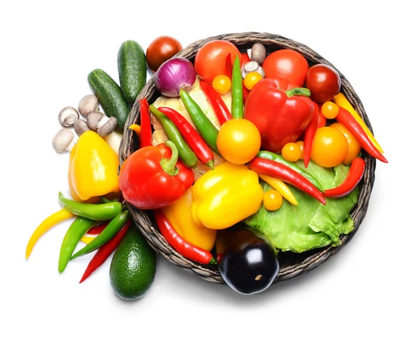 Grupo de hortalizas frescas —  Fotos de Stock