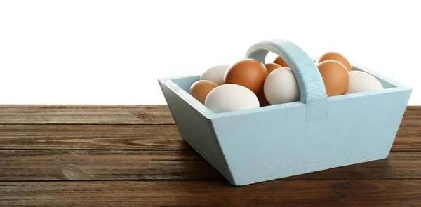 Ovos de galinha crus — Fotografia de Stock