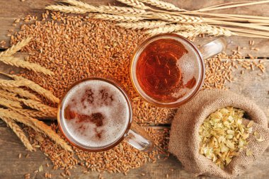 Gözlük bira ve maddeler