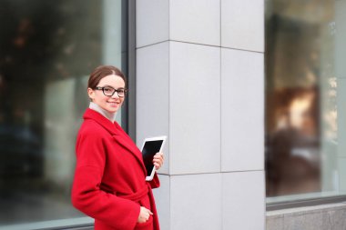 genç güzel iş kadını