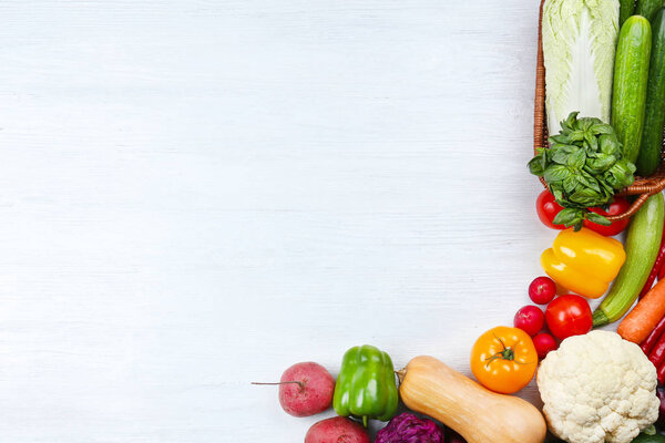 свежие овощи