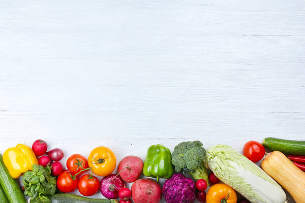 свежие овощи