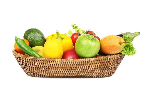 Produtos hortícolas e frutas frescos — Fotografia de Stock