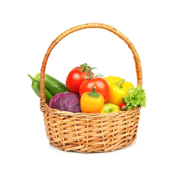 Fresh vegetables and fruits — Stock Photo, Image