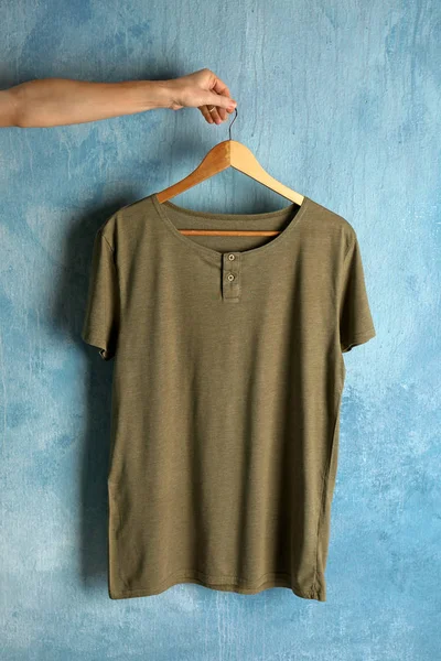 Blank color t-shirt — Stock Photo, Image