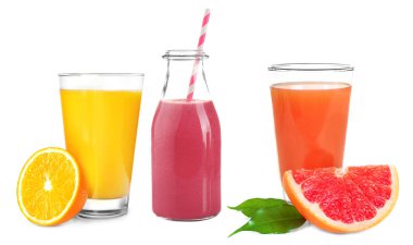 Lezzetli kokteyller seti