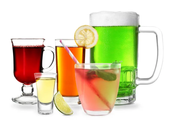 Delicious cocktails set — Stock Photo, Image