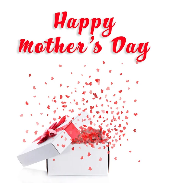 Tekst Happy Mother'S Day — Zdjęcie stockowe