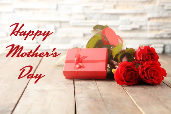 Tekst Happy Mother'S Day — Zdjęcie stockowe