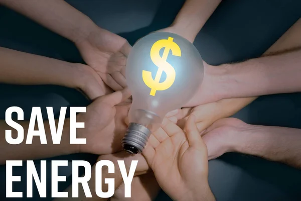 Koncepcja oszczędzania energii — Zdjęcie stockowe