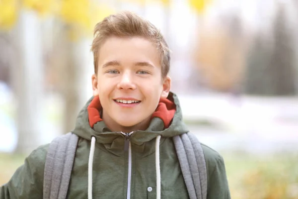 Teenager na gyroscooter — Stock fotografie