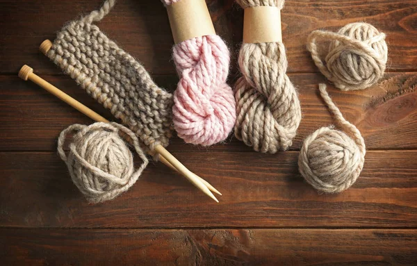 編み糸の束 — ストック写真