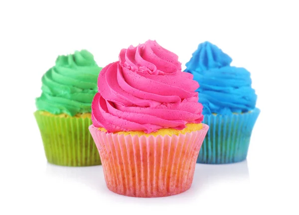 Frische leckere Cupcakes — Stockfoto