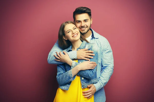 Cute young couple — Stock Photo, Image