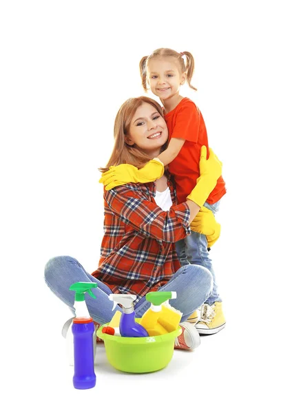 Little girl and her mother — Stock Photo, Image