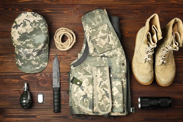 Modern katonai felszerelések — Stock Fotó
