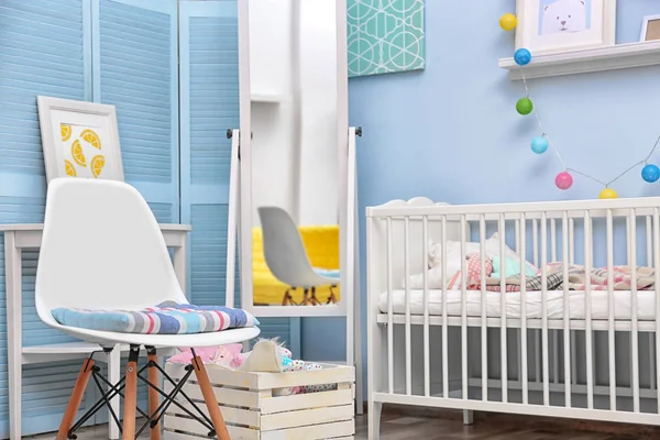 Ontwerp van de kamer van de baby — Stockfoto