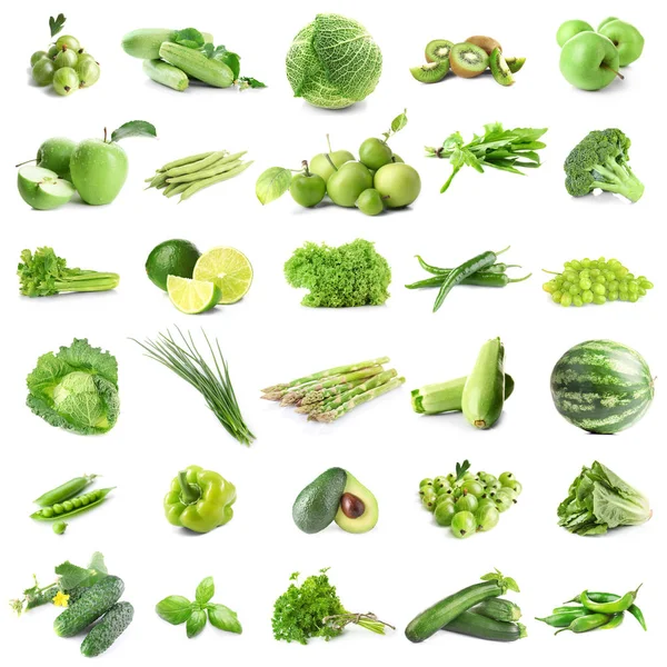 Färska grönsaker och frukter — Stockfoto