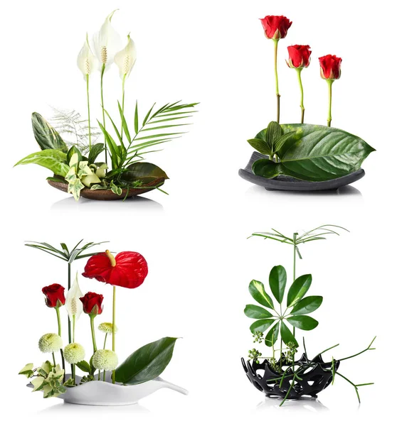 Yaratıcı çiçek kompozisyonlar