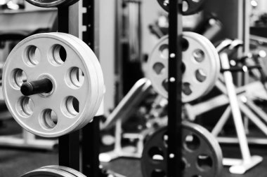 Spor salonunda modern ekipman