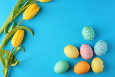 rengarenk Paskalya yumurtaları  