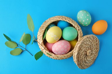 boyalı Paskalya yumurtaları