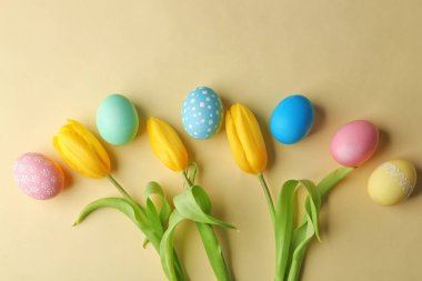 rengarenk Paskalya yumurtaları  