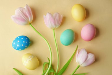 rengarenk Paskalya yumurtaları  