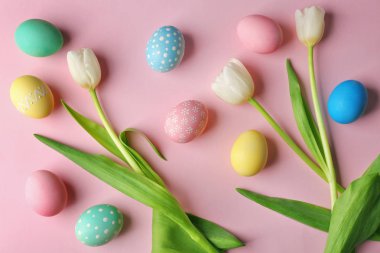 rengarenk Paskalya yumurtaları  