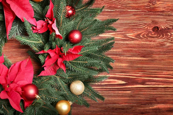 아름다운 크리스마스 화환 — 스톡 사진