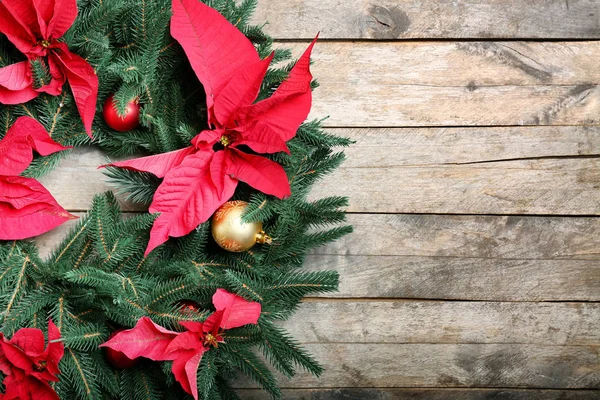 Krásný vánoční věnec — Stock fotografie