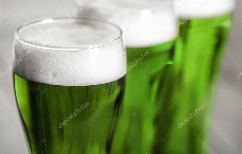 St. Patrick Day concept with beer 