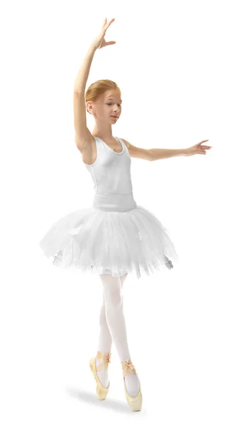年轻漂亮芭蕾舞女演员 — 图库照片
