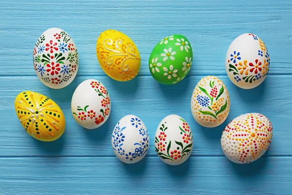 Hermosos huevos de Pascua —  Fotos de Stock