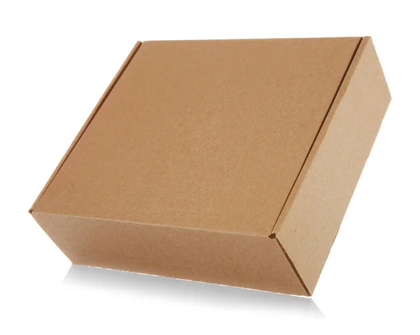 Yeni karton kutu — Stok fotoğraf