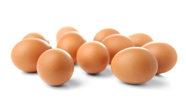 Pile of Raw eggs — Stock Photo, Image