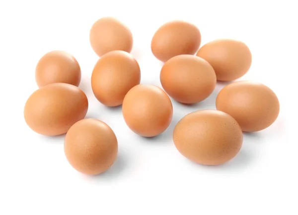 Pile of Raw eggs — Stock Photo, Image