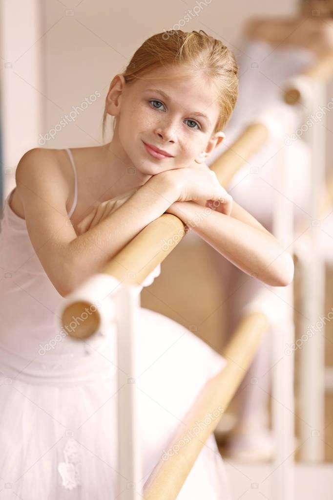 Young beautiful ballerina
