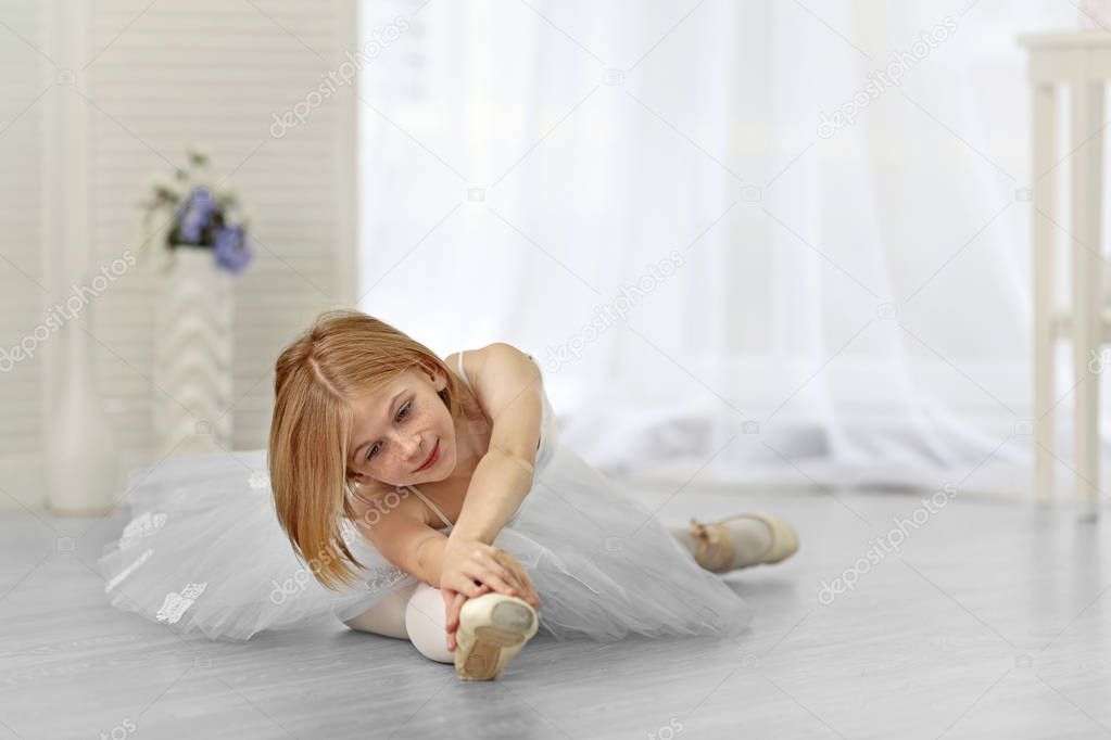 Small ballerina dancer 