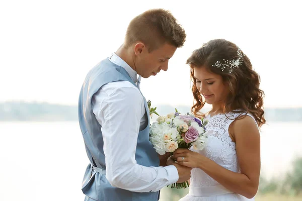 Casal lindo — Fotografia de Stock